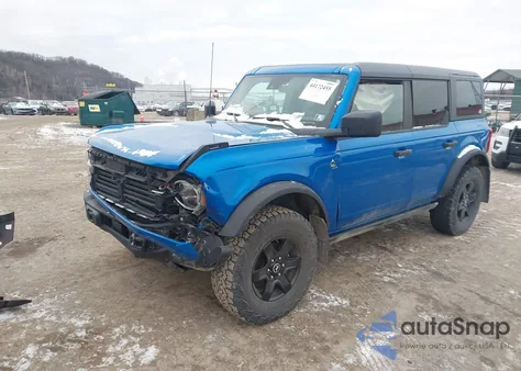 2024 Ford Bronco Black Diamond из США, поврежденный, VIN 1FMDE1BH5RLA31019